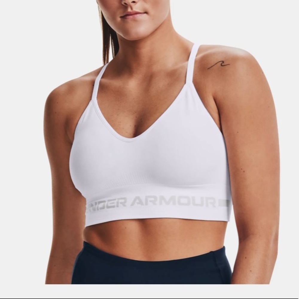 Under Armour Seamless Low Long Sports Bra. Size Small.